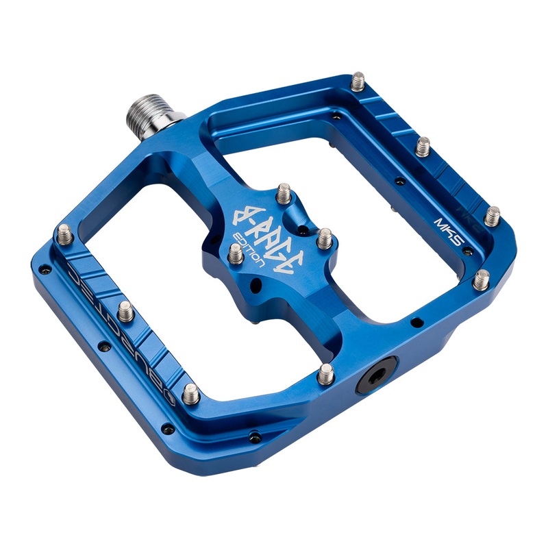 Burgtec Penthouse Flat MK5 B-Rage Edition Pedals Deep Blue