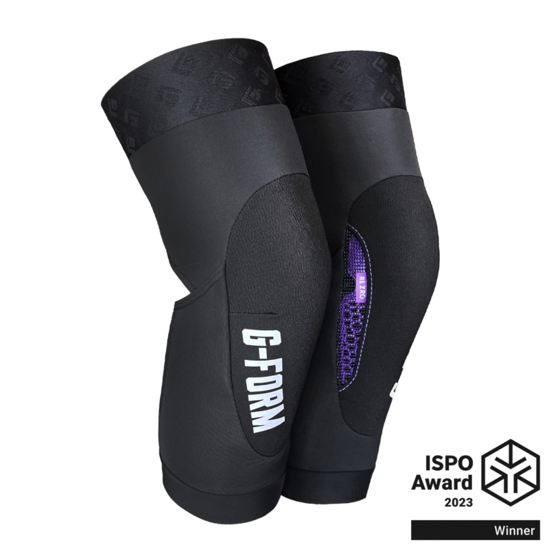 G-Form Terra RE ZRO Knee Guards Black