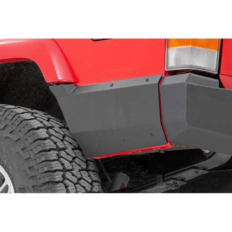 Rough Country | Quarter Panel Armor | Rear | Factory Flare | Jeep Cherokee XJ 2WD/4WD (97-01) | 10571