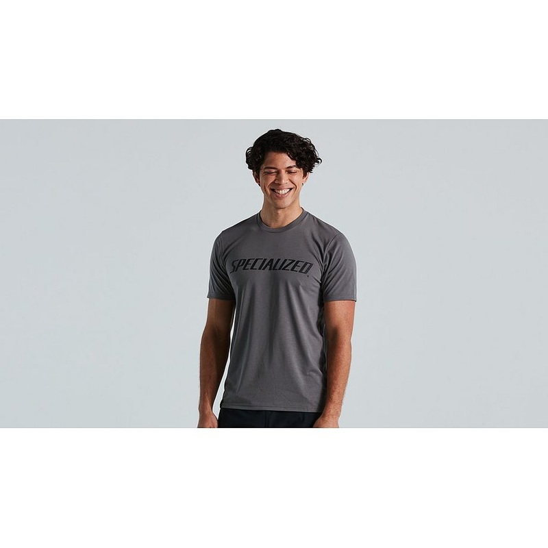 Specialized Wordmark Tee Ss Men Smoke Xl