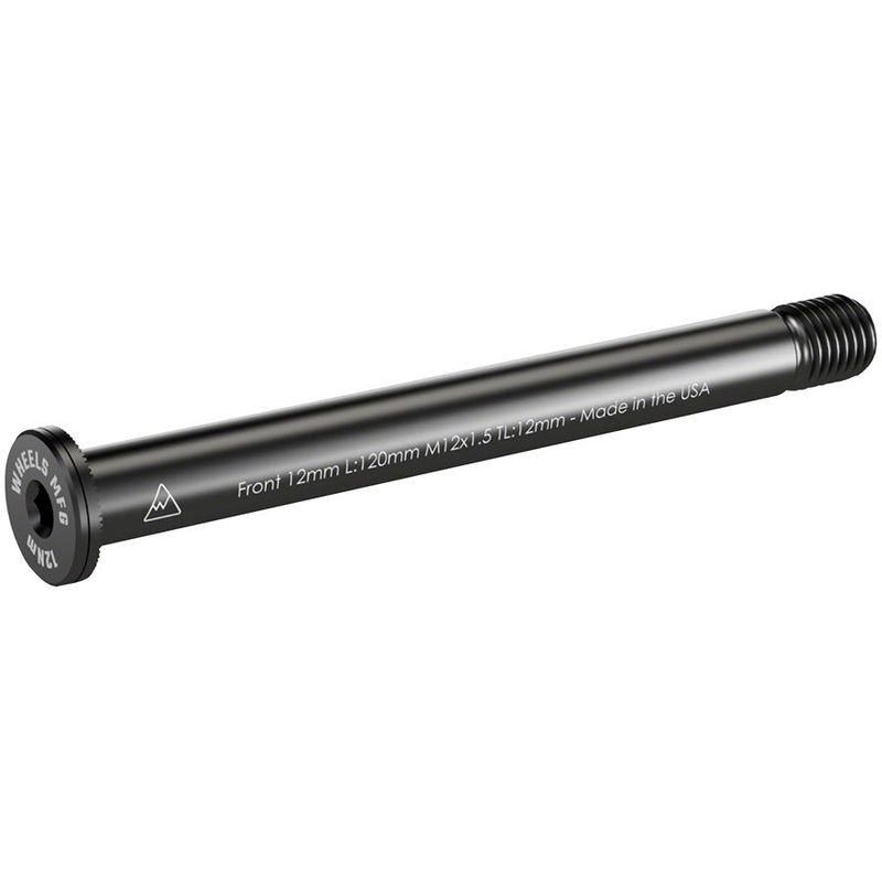 Wheels Manufacturing Front Thru Axle – M12 x 1.5 x 12, 120mm