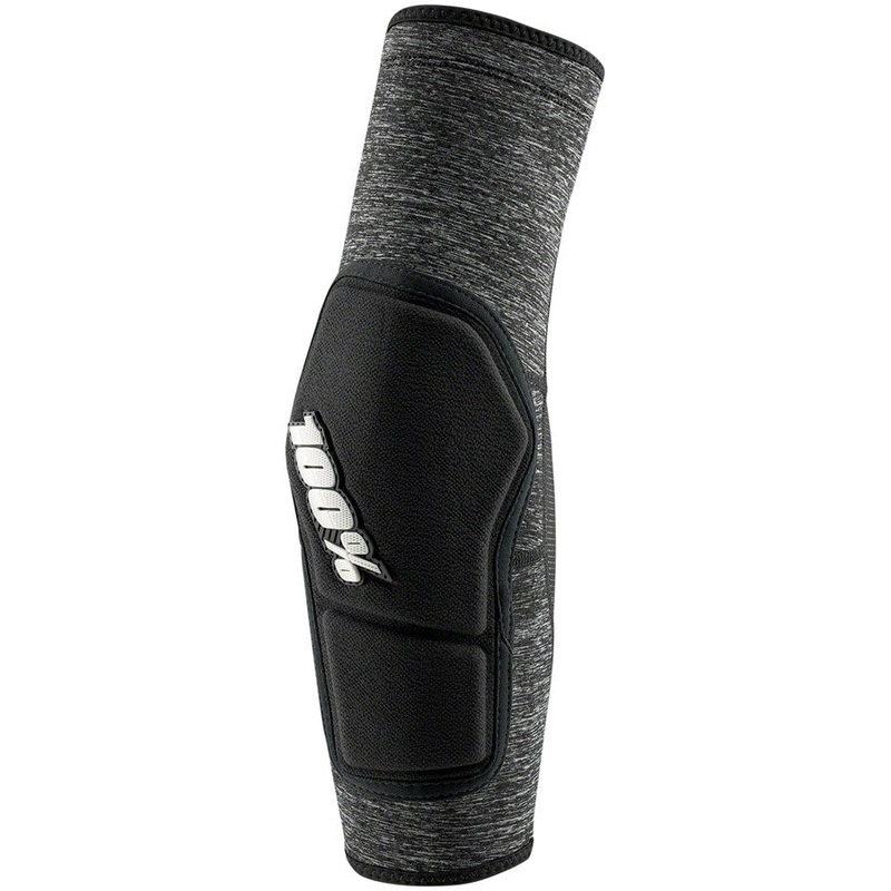 100% Ridecamp Elbow Guards – Gray/Black, Small