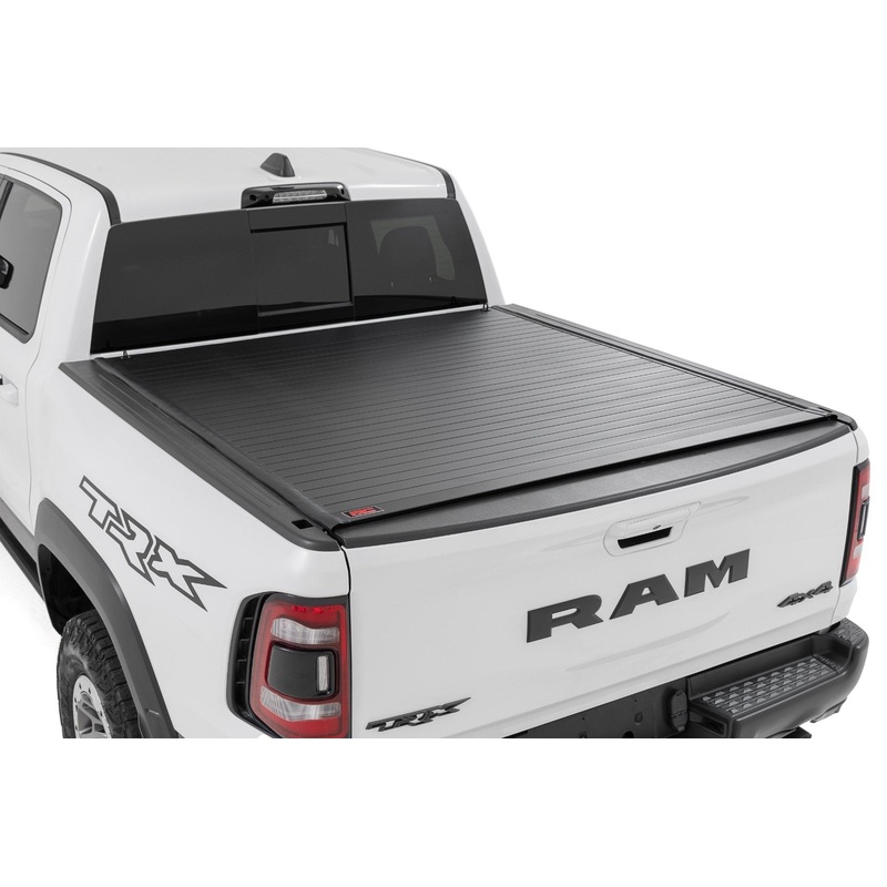 Rough Country | Hard Roll Up Bed Cover | 5’7″ Bed | Ram 1500 (19-26)/1500 TRX (21-24)  | 50320550