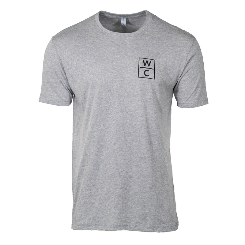 Worldwide Cyclery Afternoon Delight T-Shirt, Grey – XXL