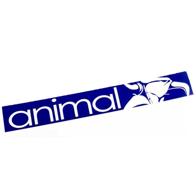 Animal 25in Street Sticker – Blue