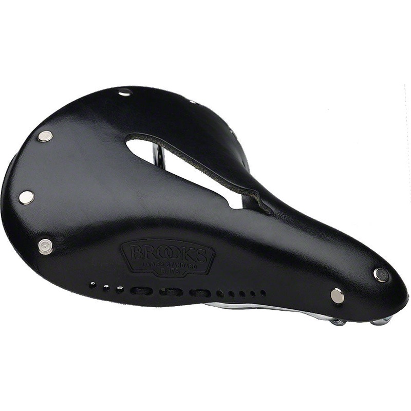 Brooks B17 Carved Saddle – Steel Black Women’s