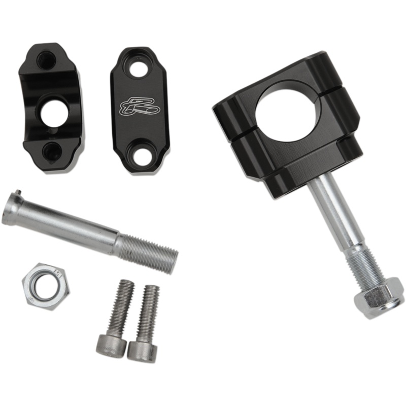 RENTHAL Rubber-Mounted Handlebar Clamp – 1-1/8″ – No Offset CL002