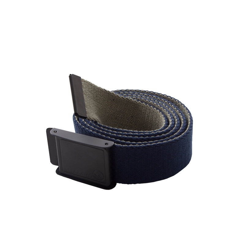 Silencer 25- Mens Webbing Belt Black/Grey