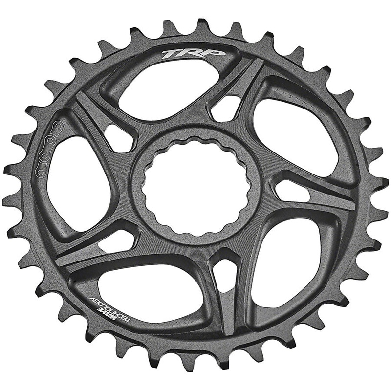 TRP CR-M8070 Boost Direct Mount Chainring – 34t, 7-Speed DH, CINCH Mount, 6mm Offset, 7075-T6 Aluminum, Sandblasted