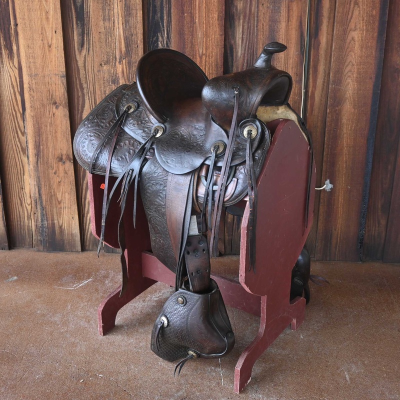 Vintage R.T Frazier Saddle