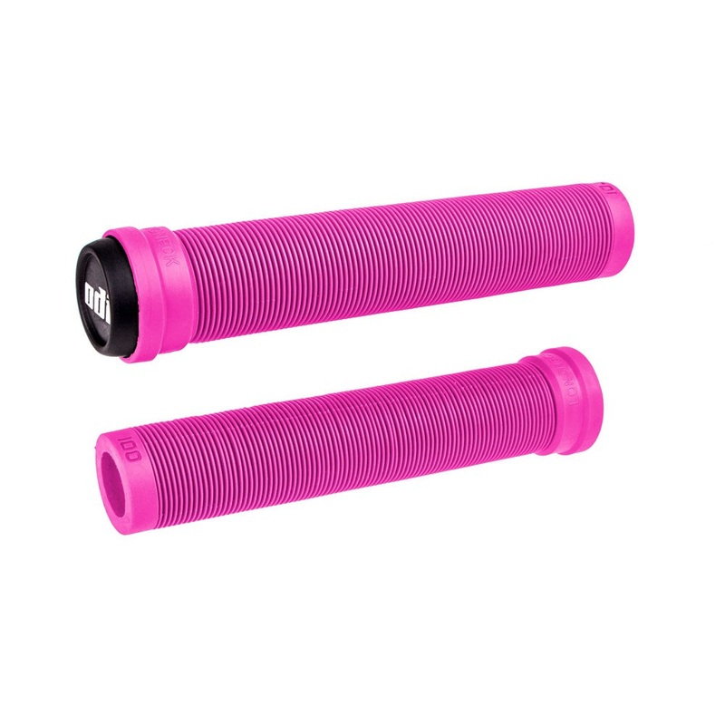 ODI BMX Longneck SLX Flangeless Grips – Pink – Slide On Grips