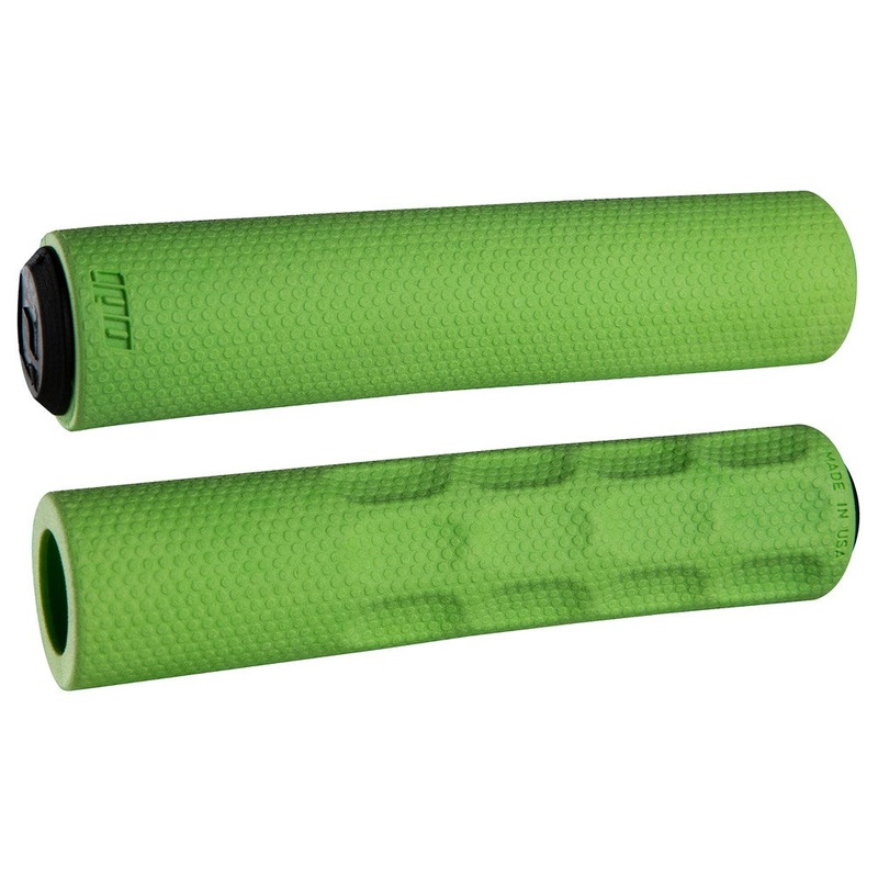 ODI F-1 Vapor Foam Grips – Green – Slide On Grips