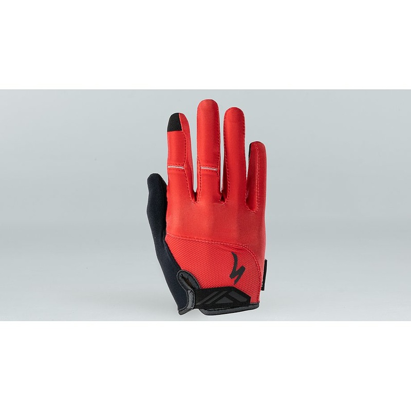 Specialized bg dual gel glove lf wmn red l