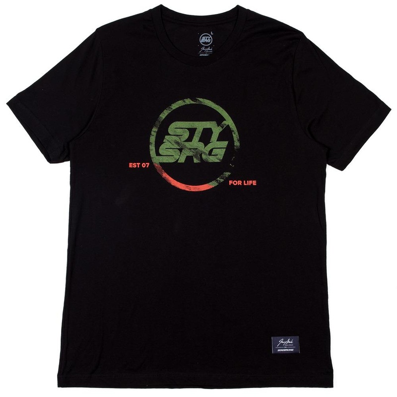 Stay Strong x Jonny Mole Distressed Icon T-shirt – Black