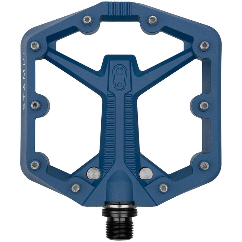 Crankbrothers Stamp 1 Gen 2 Pedals – Platform Composite 9/16″ Navy Small