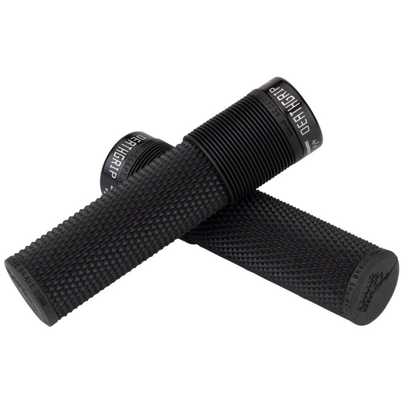 DeathGrip Flangeless Race Edition Grips Black