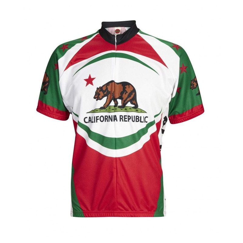 Men’s California Bear Road Bike Jersey