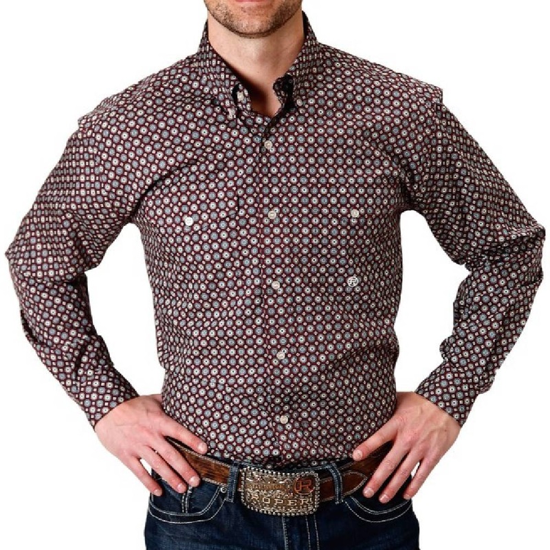 Roper Men’s Amarillo Highway Button Shirt
