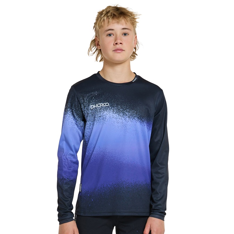 DHaRCO Youth Gravity Long Sleeve Jersey – Youth XL – Ultra Violet