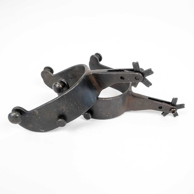 Formay Black Men’s 22 1/2D Bull Spurs