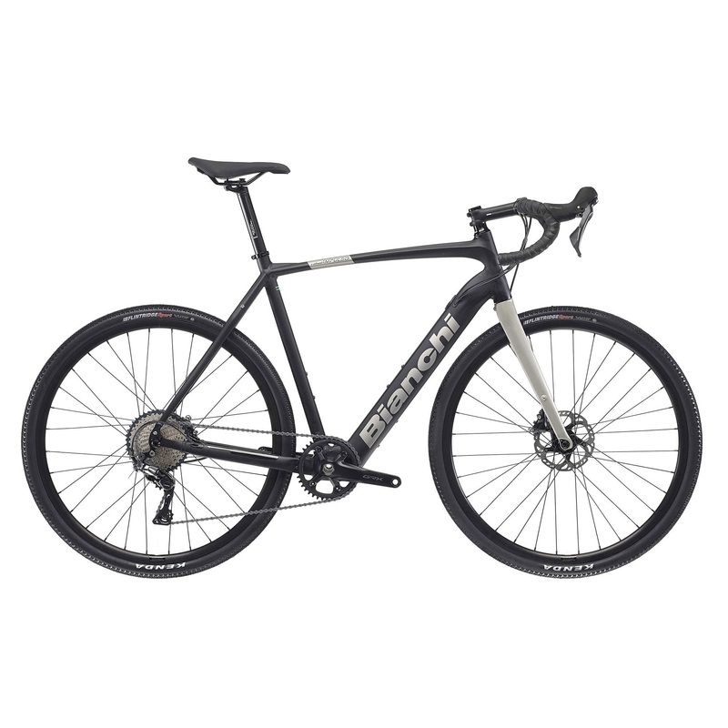 Bianchi E-Impulso Gravel GRX600 Bike IG – Black/Titanium