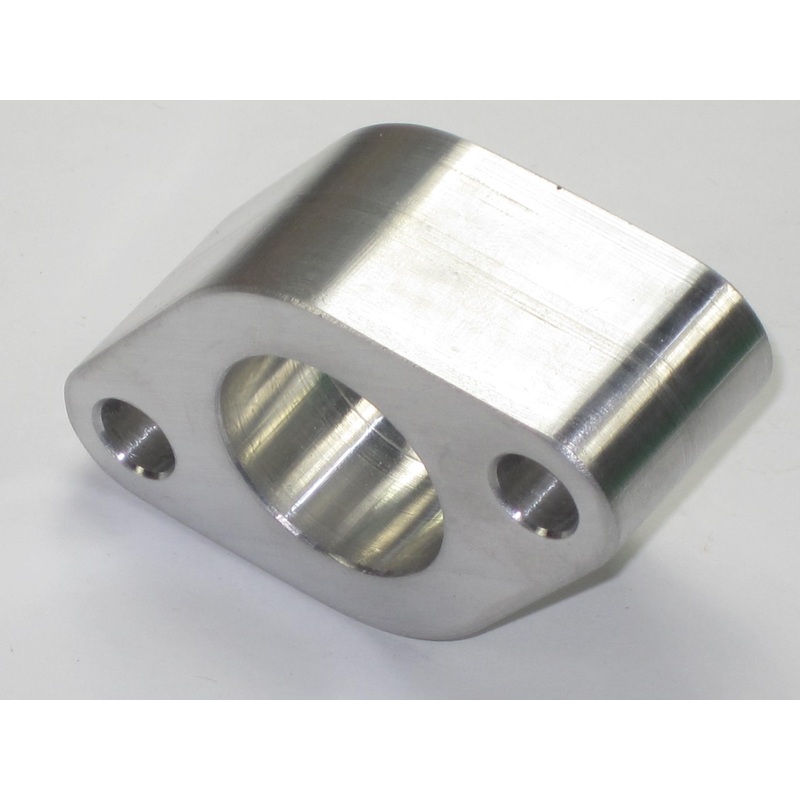 Triumph 500 carb spacer extension 1″ 26mm concentric aluminum block 626 stack