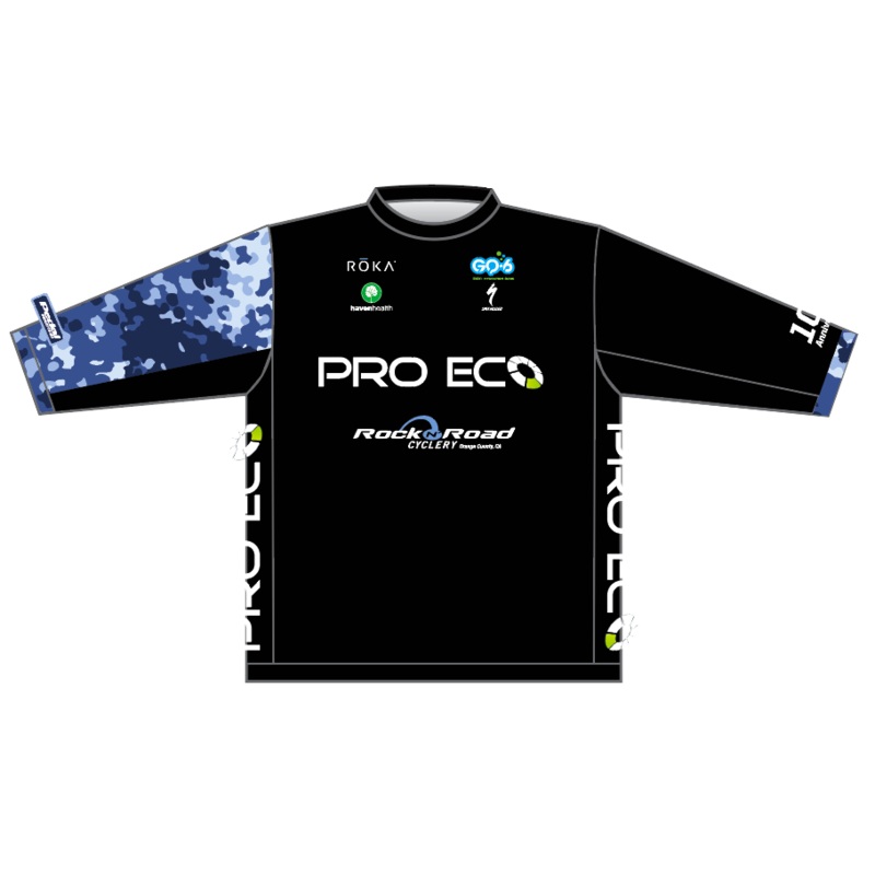 BLACK PRO ECO MTB JERSEY
