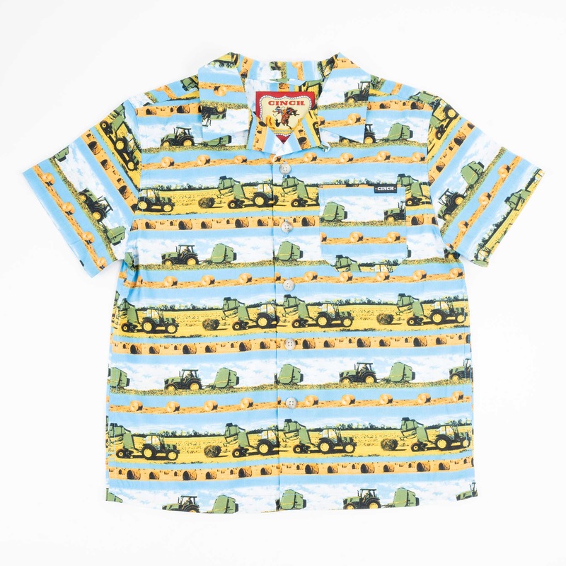 Cinch Boy’s Hayin’ Season Camp Shirt – FINAL SALE*
