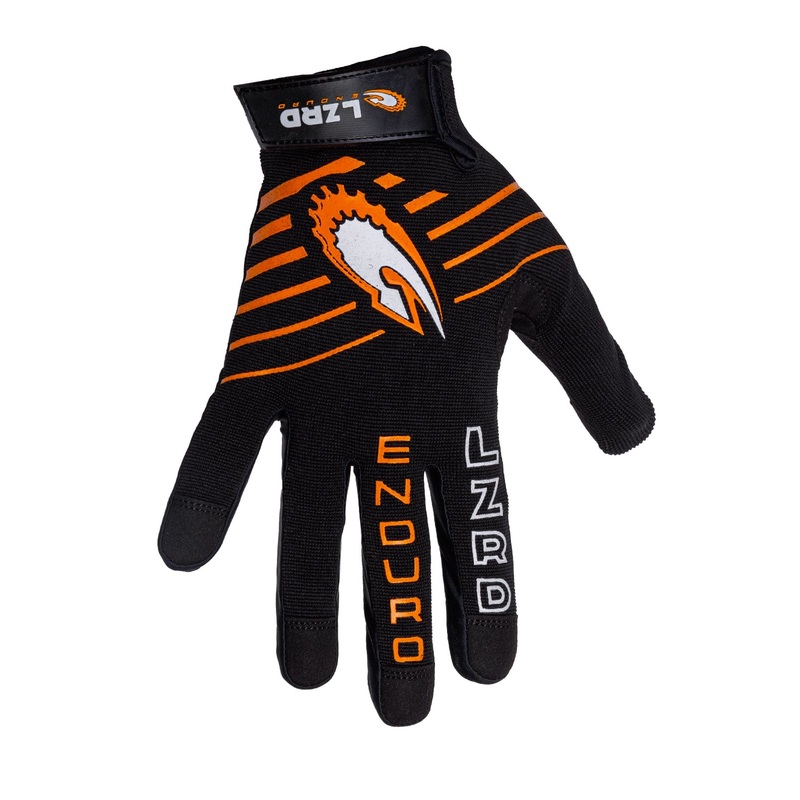 Leadr – Long Finger Glove Black/Orange