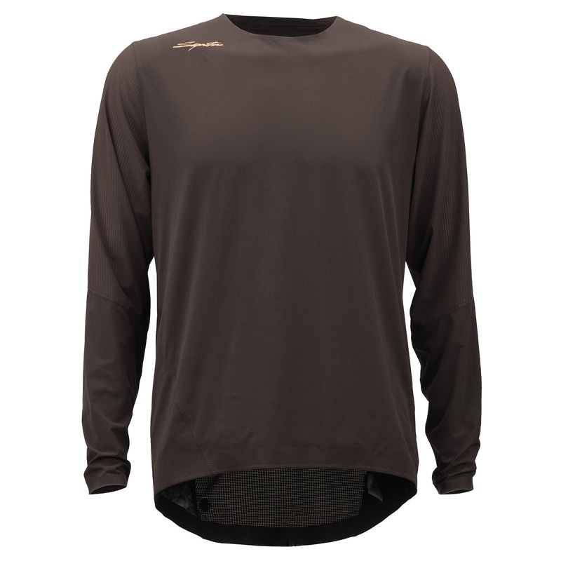 Signature Augusta Long Sleeve Jersey – L – Chocolate Torte