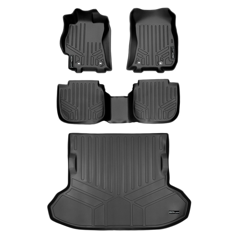 SMARTLINER Custom Fit Floor Liners For 2015-2020 Subaru Legacy Black