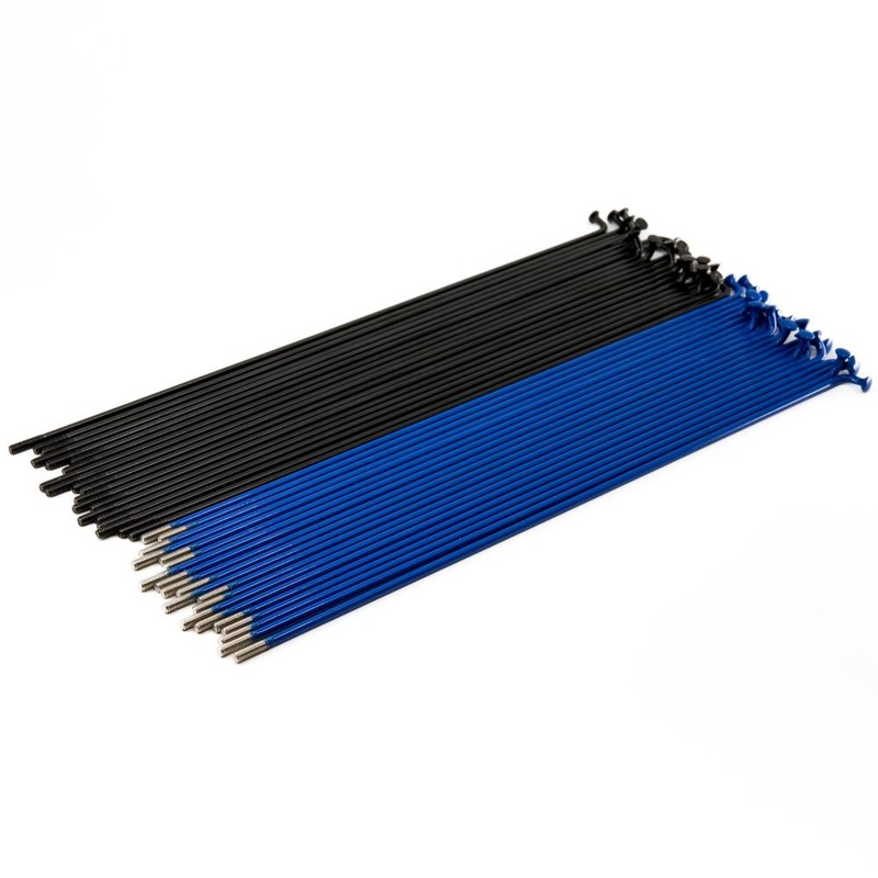 Source Stainless Spokes (40 Pack) – Black/Blue