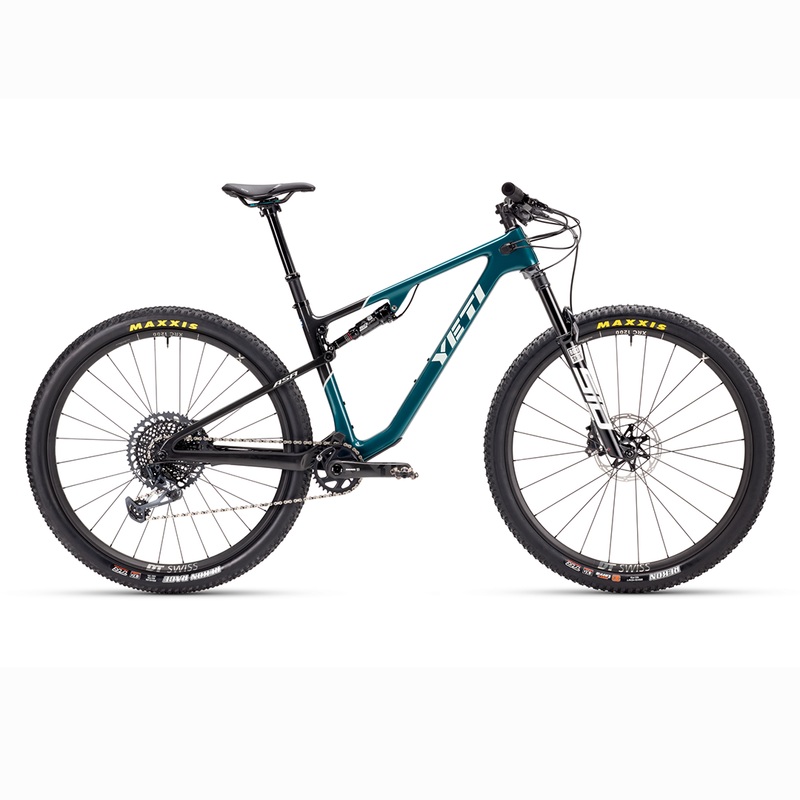 Yeti ASR Turq Series Complete Bike w/ T2 Sram X01, DT Swiss XRC Build Spruce