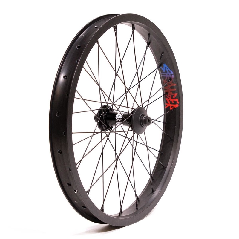 Cult Crew / Stranger Crux XL Custom Front Wheel – Matt Black