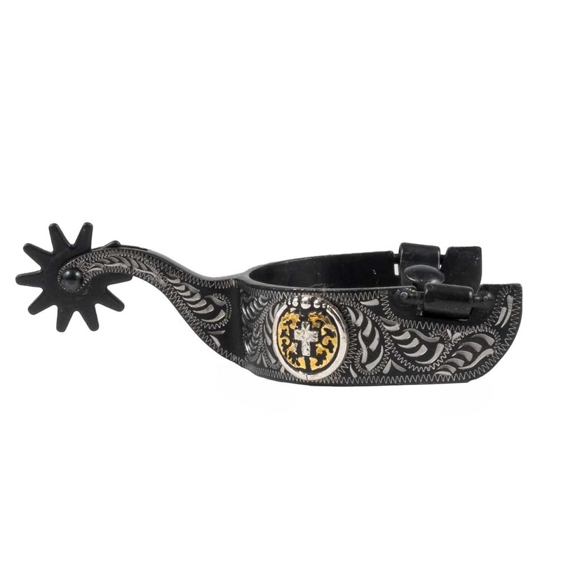 Metalab Cross Concho Mens Spurs