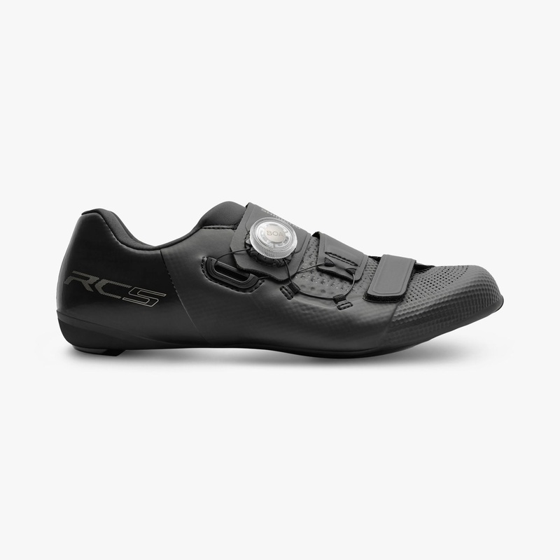 Shimano SH-RC502 Wide Road Shoe Black