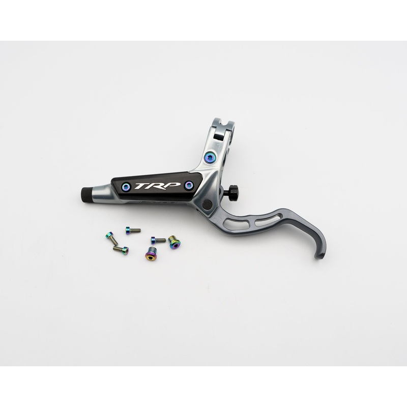 TRP Brake Lever Bleed Port Set – Titanium Rainbow