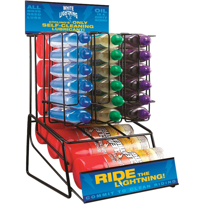 White Lightning Mini Lubricant Display
