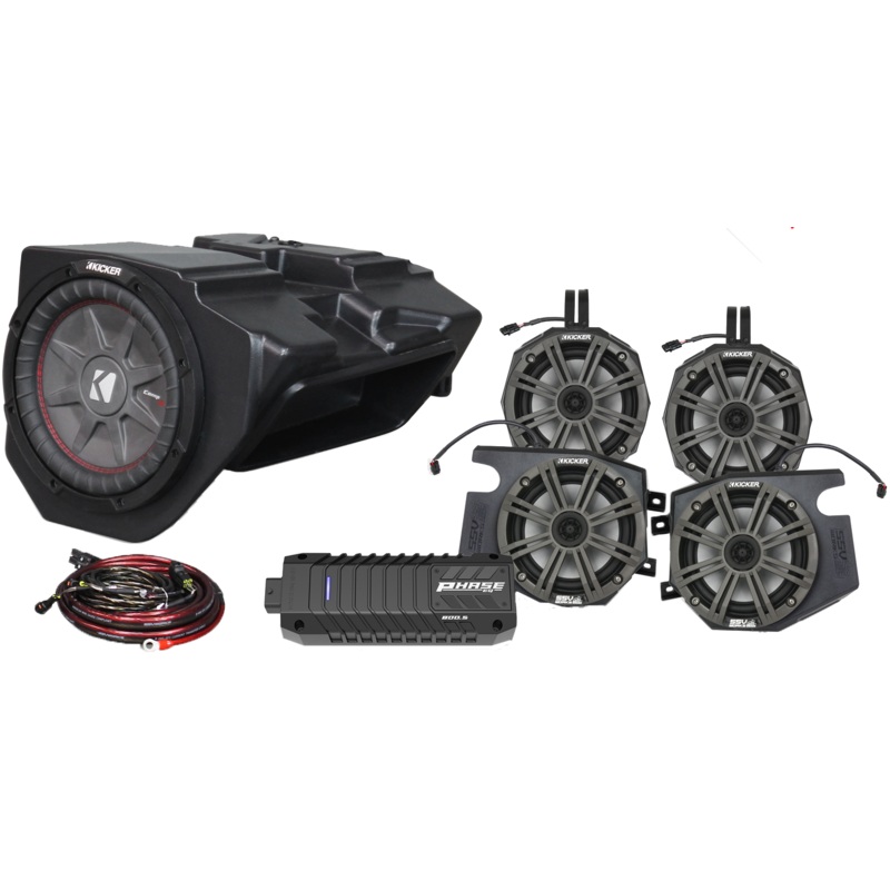 5 Speaker Plug And Play Kit Kicker Ride Command