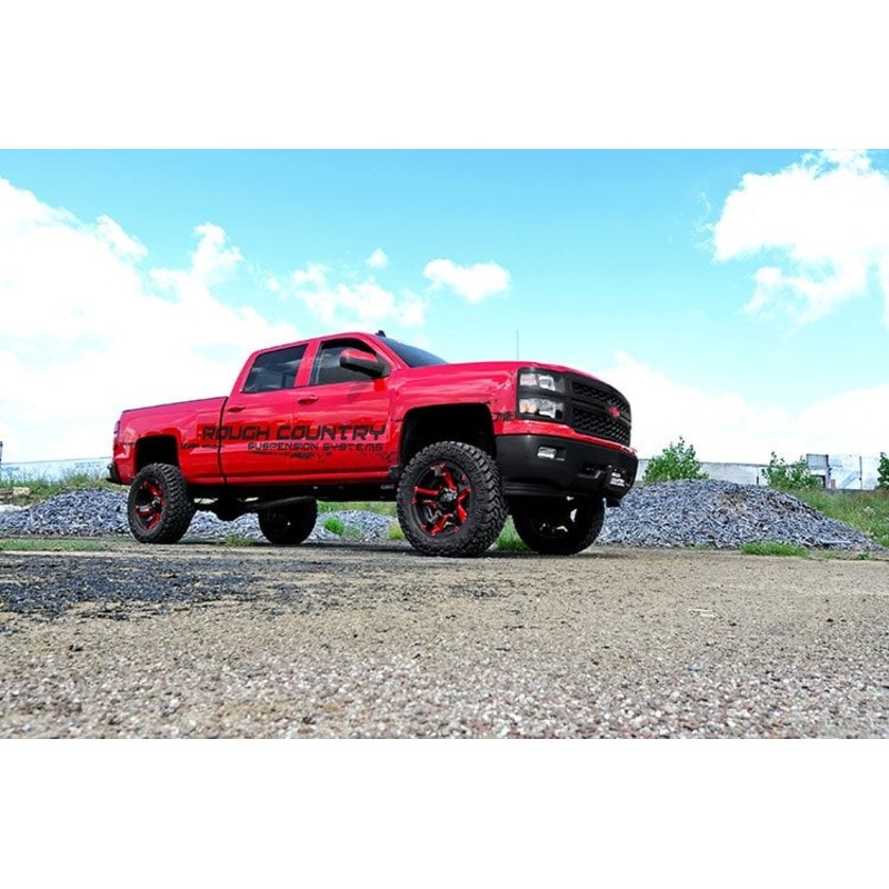 Rough Country | 7 Inch Lift Kit | Bracket | N3 Struts | Chevy/GMC 1500 (14-16) | 29833
