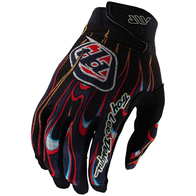 Troy Lee Designs Air Glove  Torched Black / Red Large