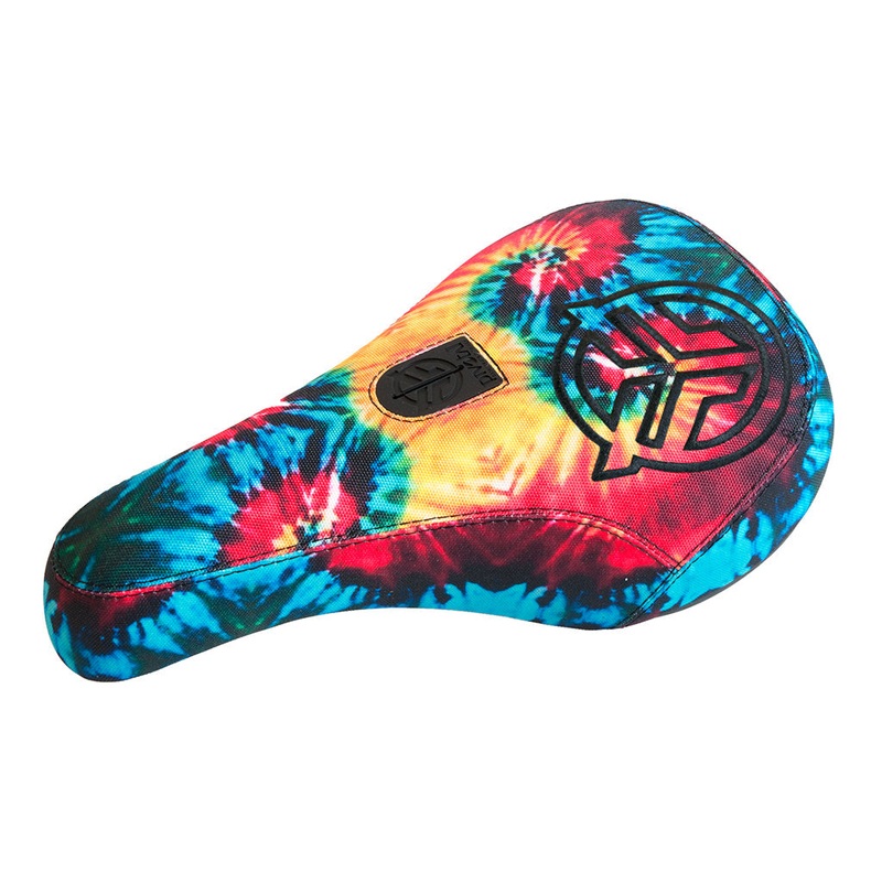 Federal Mid Pivotal Logo Seat – Tie Dye With Thicker Black Embroidery