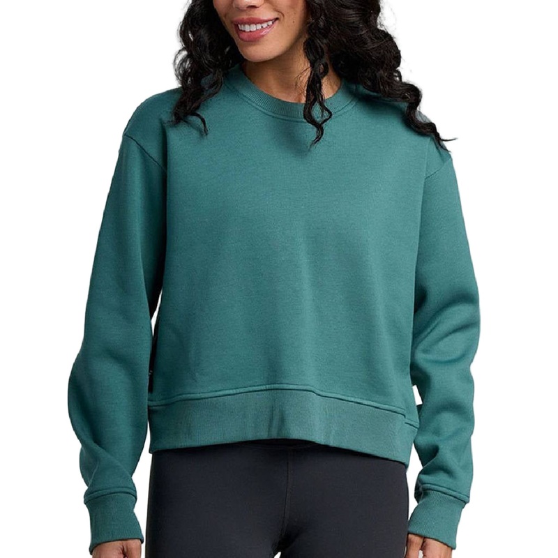 Free Fly Women’s Bamboo Northcoast Fleece Crew Pullover – Sea Pine