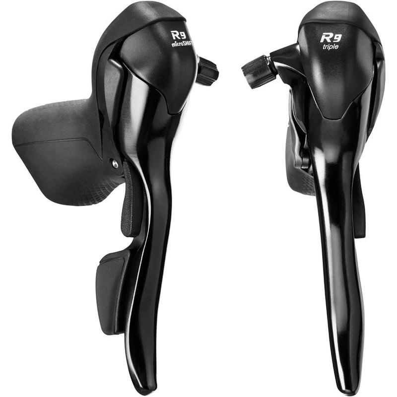 R9 Drop Bar Shift/Brake Lever Set – 3 x 9-Speed Shimano Compatible BLK