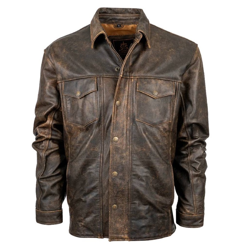 STS Ranchwear Men’s Rancher Leather Jacket