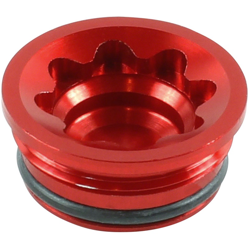 V4 Small/E4 Disc Brake Caliper Bore Cap – Red