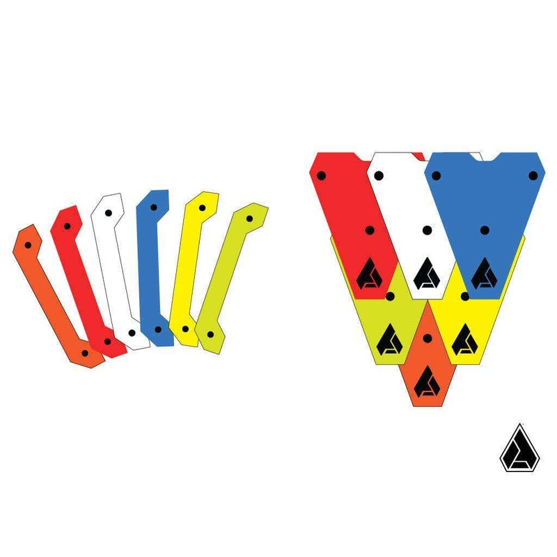 Assault Industries Ghost Tinted Sun Visor Colored Bezels