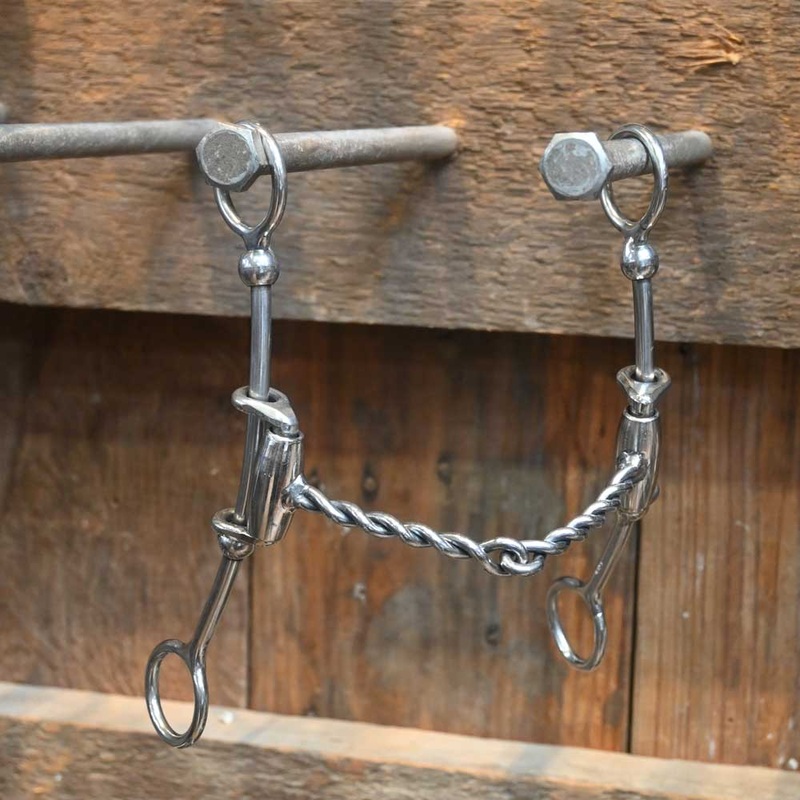 CHS Sliding Gag Twisted Snaffle