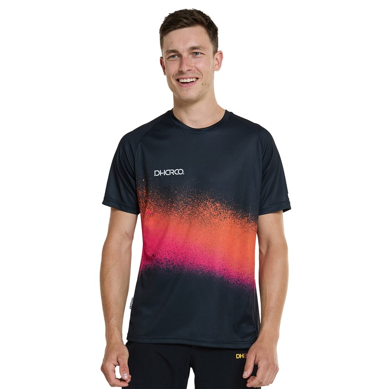 DHaRCO Men’s Short Sleeve Jersey – M – Black Snake