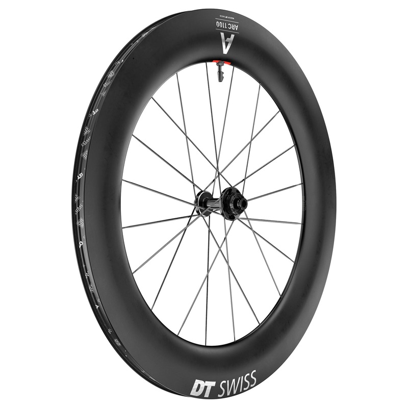 DT Swiss ARC 1100 DiCut 85 Front Wheel – 700 12 x 100mm Center-Lock Black
